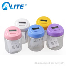 Plastic Digital Coin Counting Money Saving Box